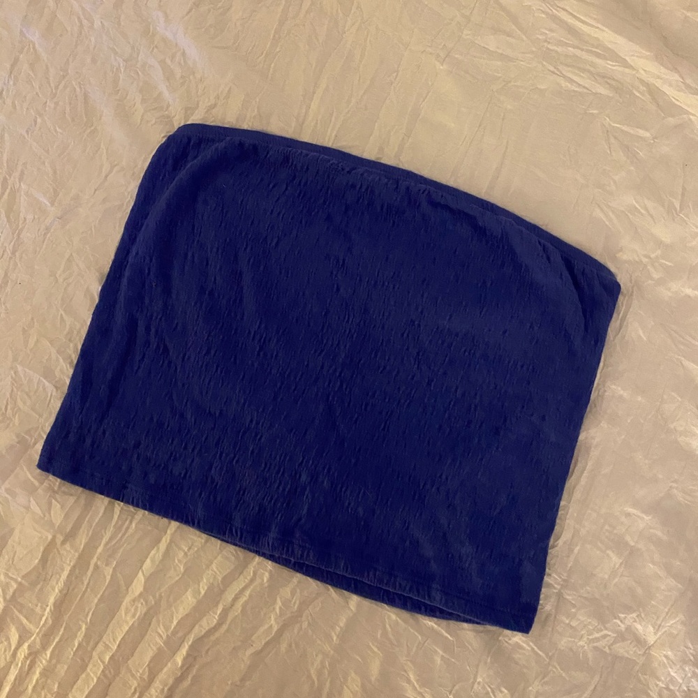 Royal blue American eagle tube top